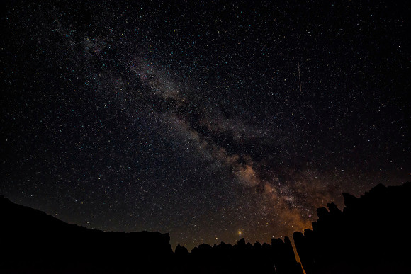 Milky Way above the Feathers