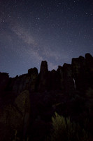 The Feathers at night