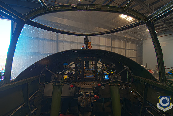 North American Aviation PBJ-1J cockpit