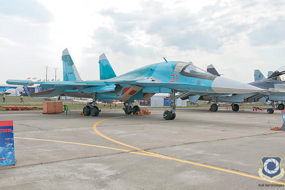 Сухой Су-34 RF-93823 RED 31