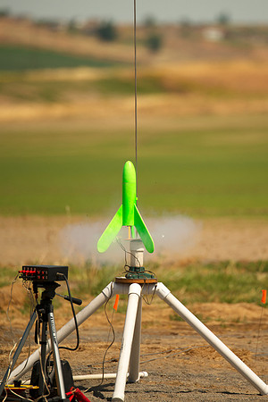 Tri Cities Rocketeers June 20174 Launch