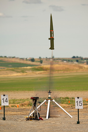 Tri Cities Rocketeers June 20174 Launch