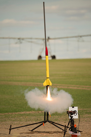 Tri Cities Rocketeers June 20174 Launch