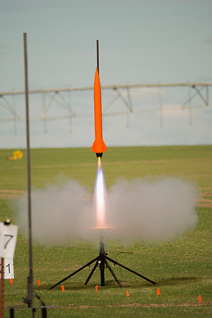 Tri Cities Rocketeers June 20174 Launch