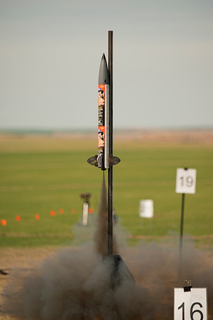 Tri Cities Rocketeers June 20174 Launch
